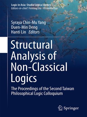 cover image of Structural Analysis of Non-Classical Logics